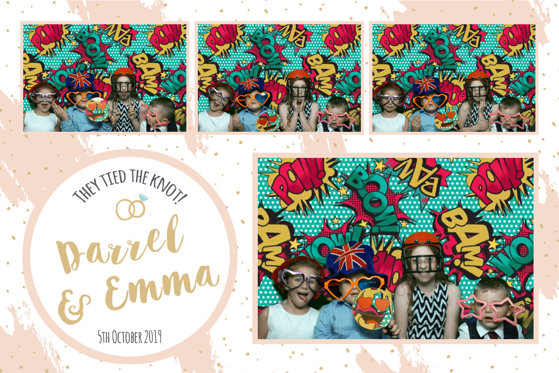 Darrel and Emma | View more photos from the event at gallery.blissbooth.co.uk/u/BlissBooth/Darrel-and-Emma